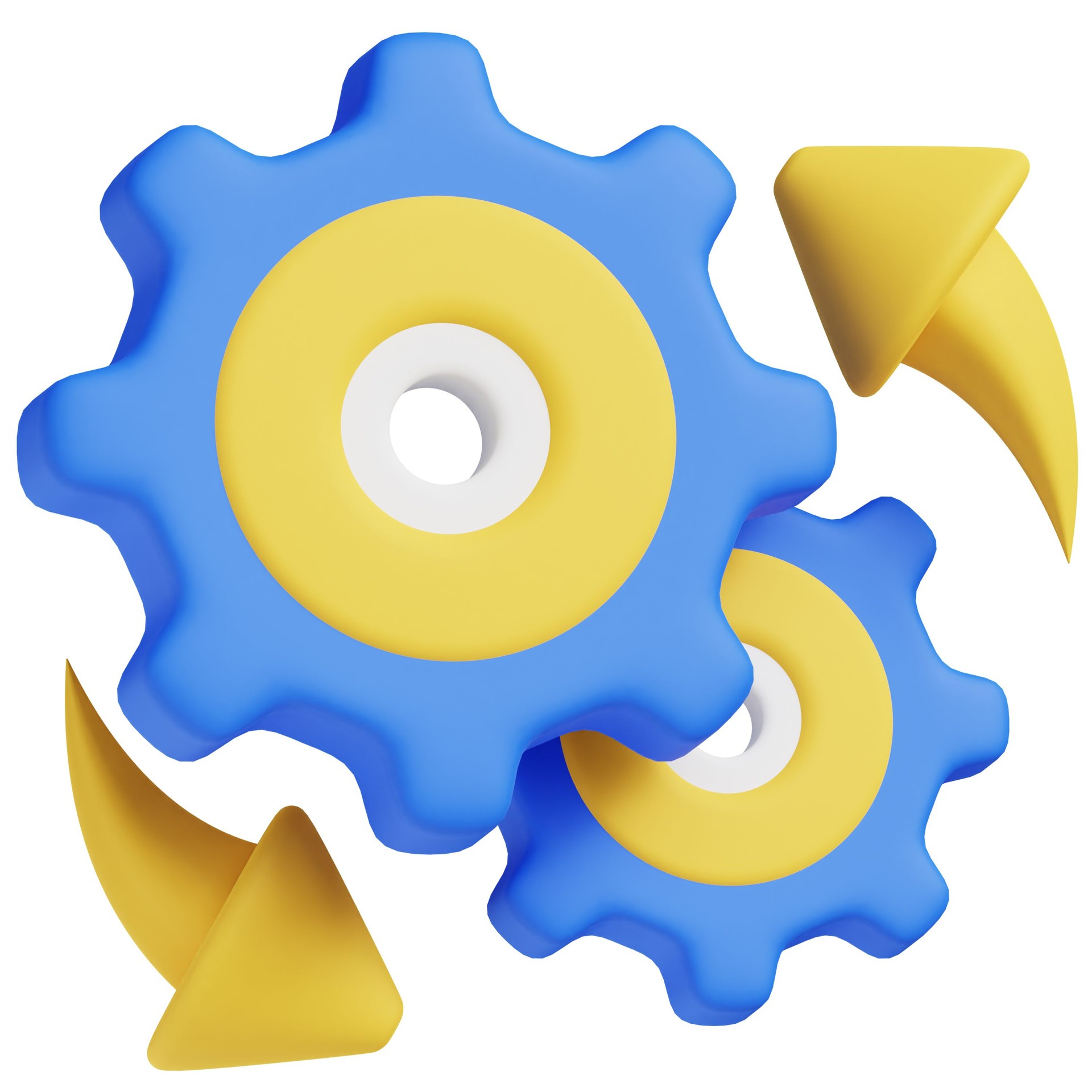Work Progress 3D Icon: Ideal for business, technology, websites, apps, education, marketing.